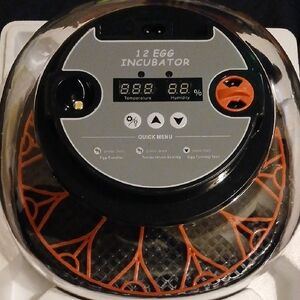 12 Egg Incubator with Digital Display